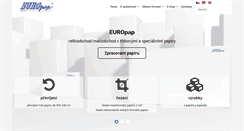 Desktop Screenshot of europap.cz